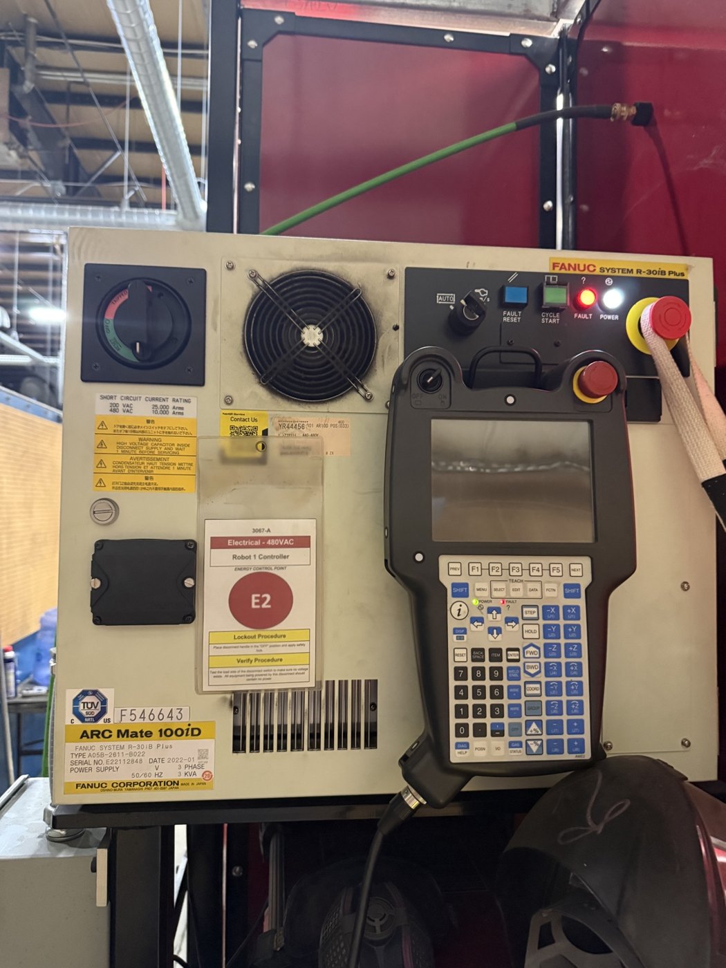 FANUC industrial robot controller